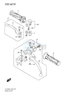 UK110NX ADDRESS EU drawing HANDLE LEVER