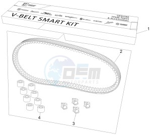 MP3 500 MAXI SPORT-BUSINESS-ADVANCED E4 ABS (EMEA-APAC) drawing Transmission kit