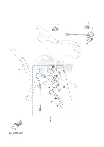 YN50 NEO'S (2APD 2APD 2APD) drawing HANDLE SWITCH & LEVER