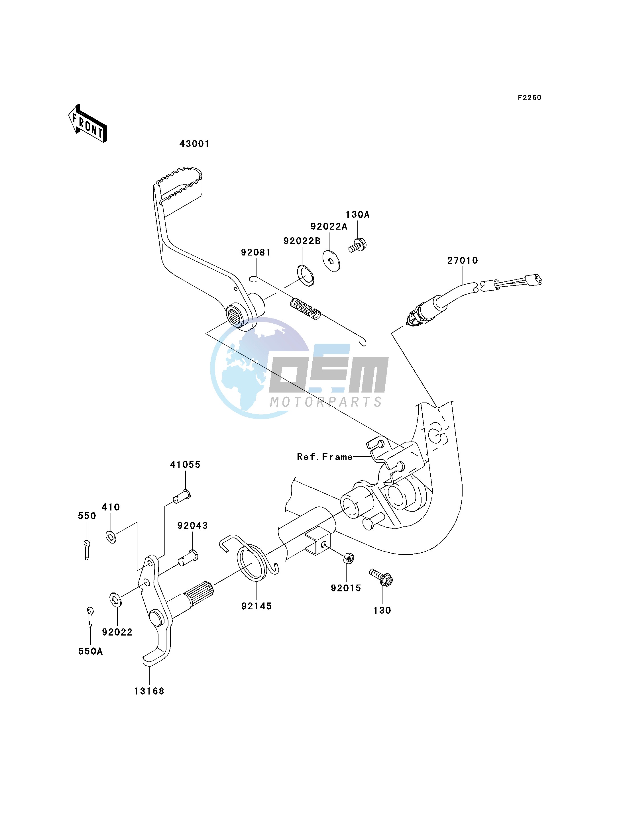 BRAKE PEDAL