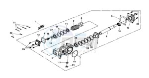 QUAD LANDER 300S drawing TRANSMISSION