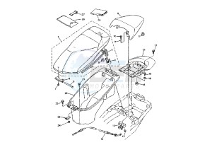 YP E MAJESTY 125 drawing SEAT