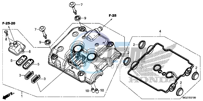 CYLINDER HEAD COVER