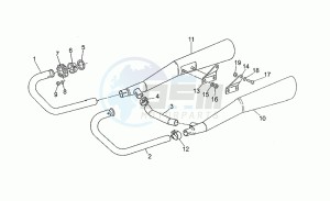 V 35 350 Florida Florida drawing Exhaust unit