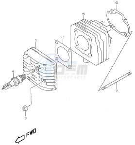 AY50 (V-W-X-Y) katana drawing CYLINDER  (model AY50 K1 )