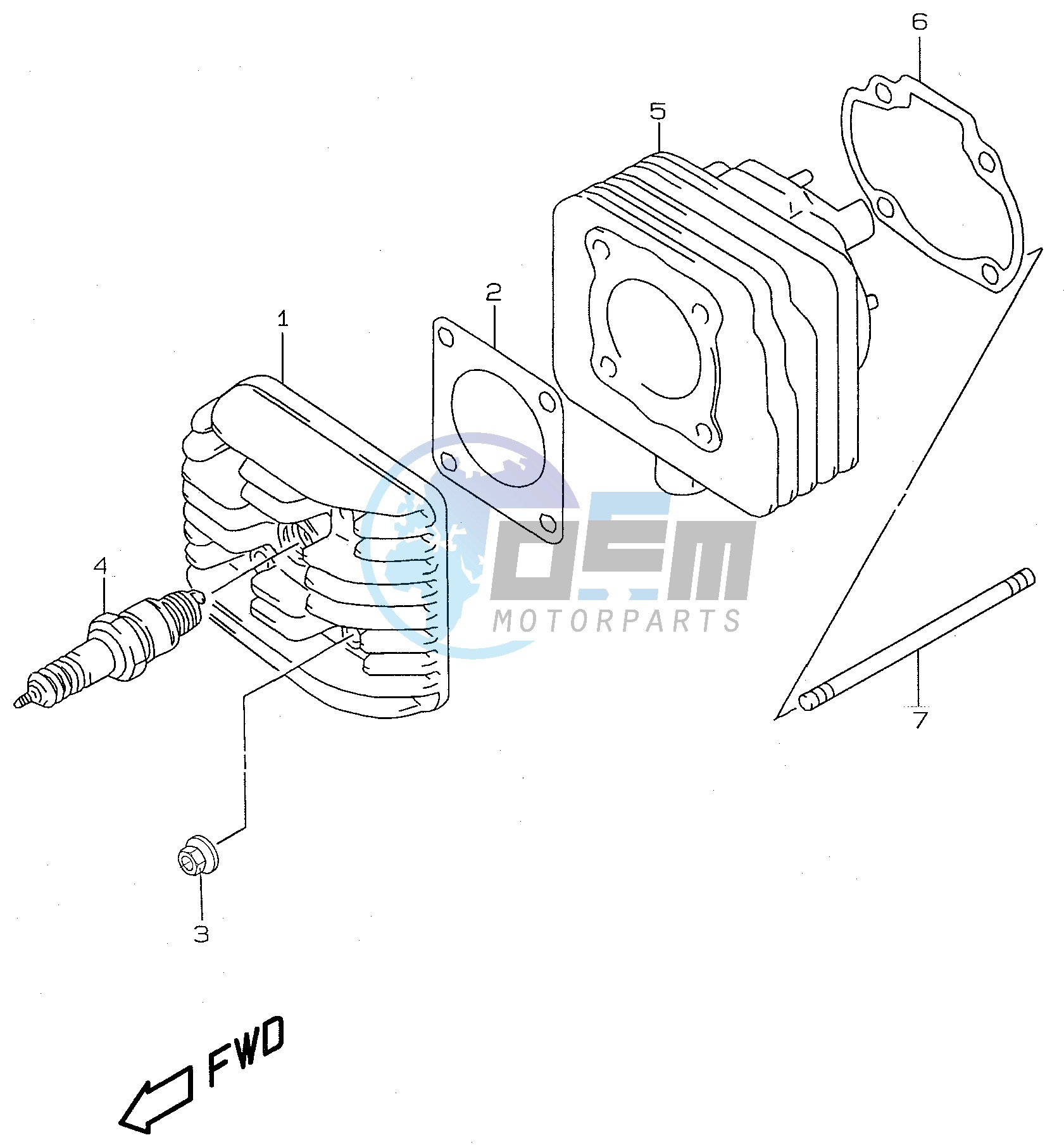 CYLINDER  (model AY50 K1 )