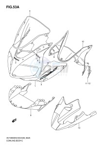 SV1000 (E3-E28) drawing COWLING BODY (SV1000SK7)