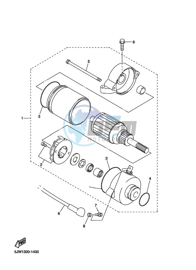 STARTING MOTOR