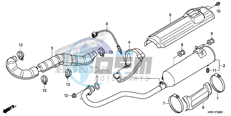 EXHAUST MUFFLER