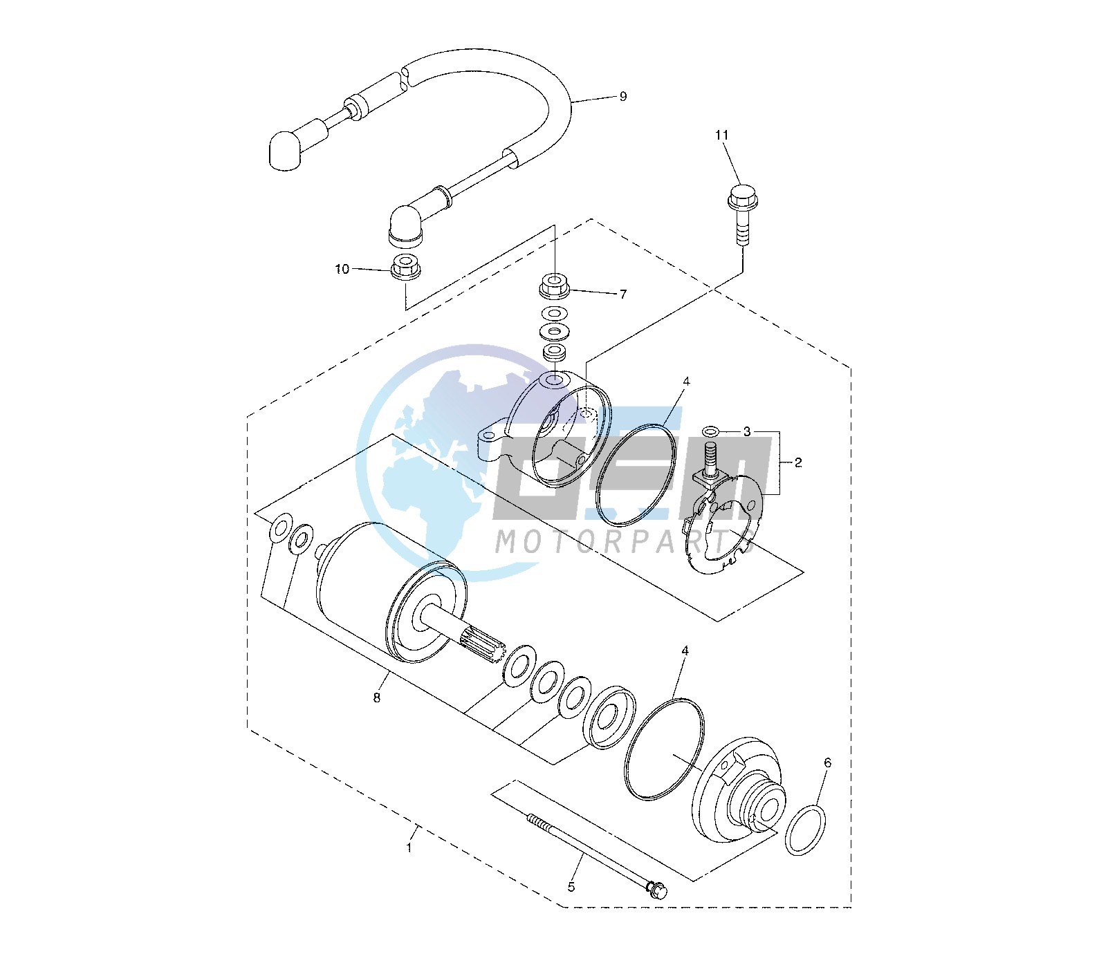 STARTING MOTOR