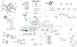 NA 850 Mana GT (AU, CN, EU, GB, IN, JP, K, USA) drawing Electrical system I