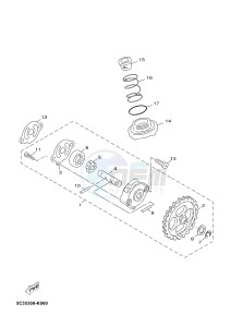 YN50FU NEO'S 4 (2AC9 2AC9 2AC9) drawing OIL PUMP