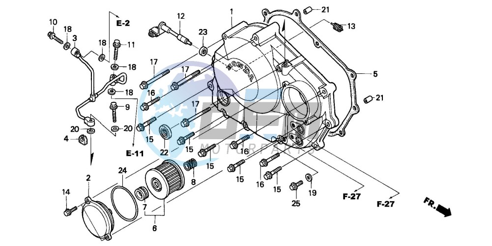 RIGHT CRANKCASE COVER