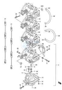 DT 115 drawing Carburetor (1986 to 1997)