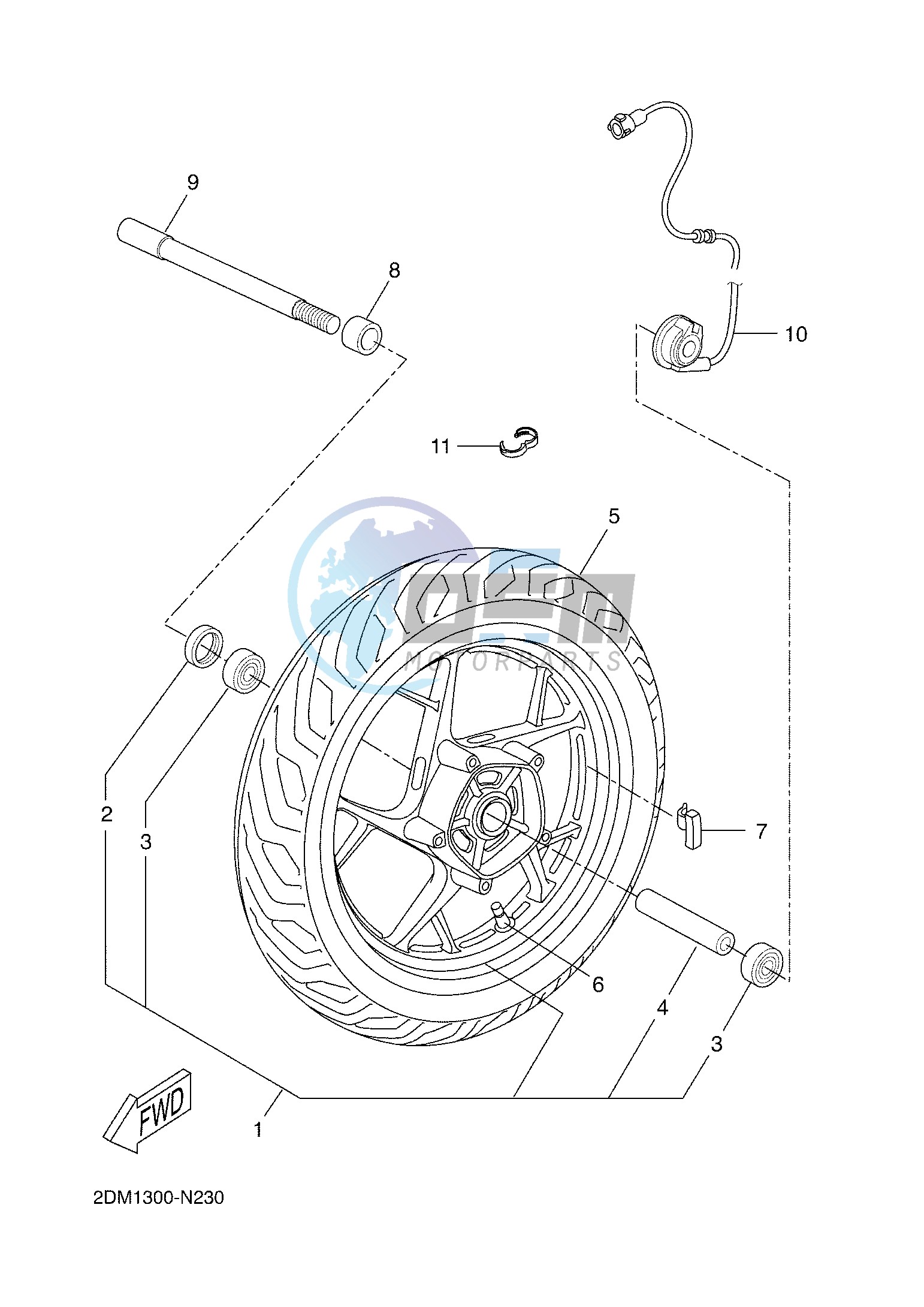 FRONT WHEEL