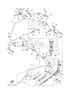 YXZ1000ET YXZ1000R SS (BAS7) drawing MASTER CYLINDER