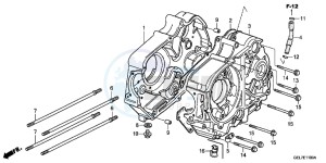 CRF50FC drawing CRANKCASE