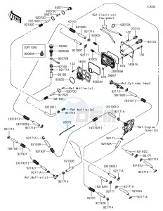 JET SKI SX-R JS1500AJF EU drawing Cooling