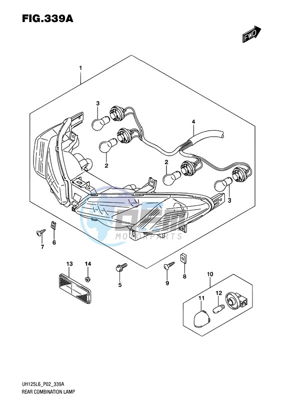 REAR COMBINATION LAMP