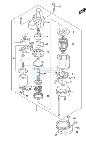 DF 175 drawing Starting Motor