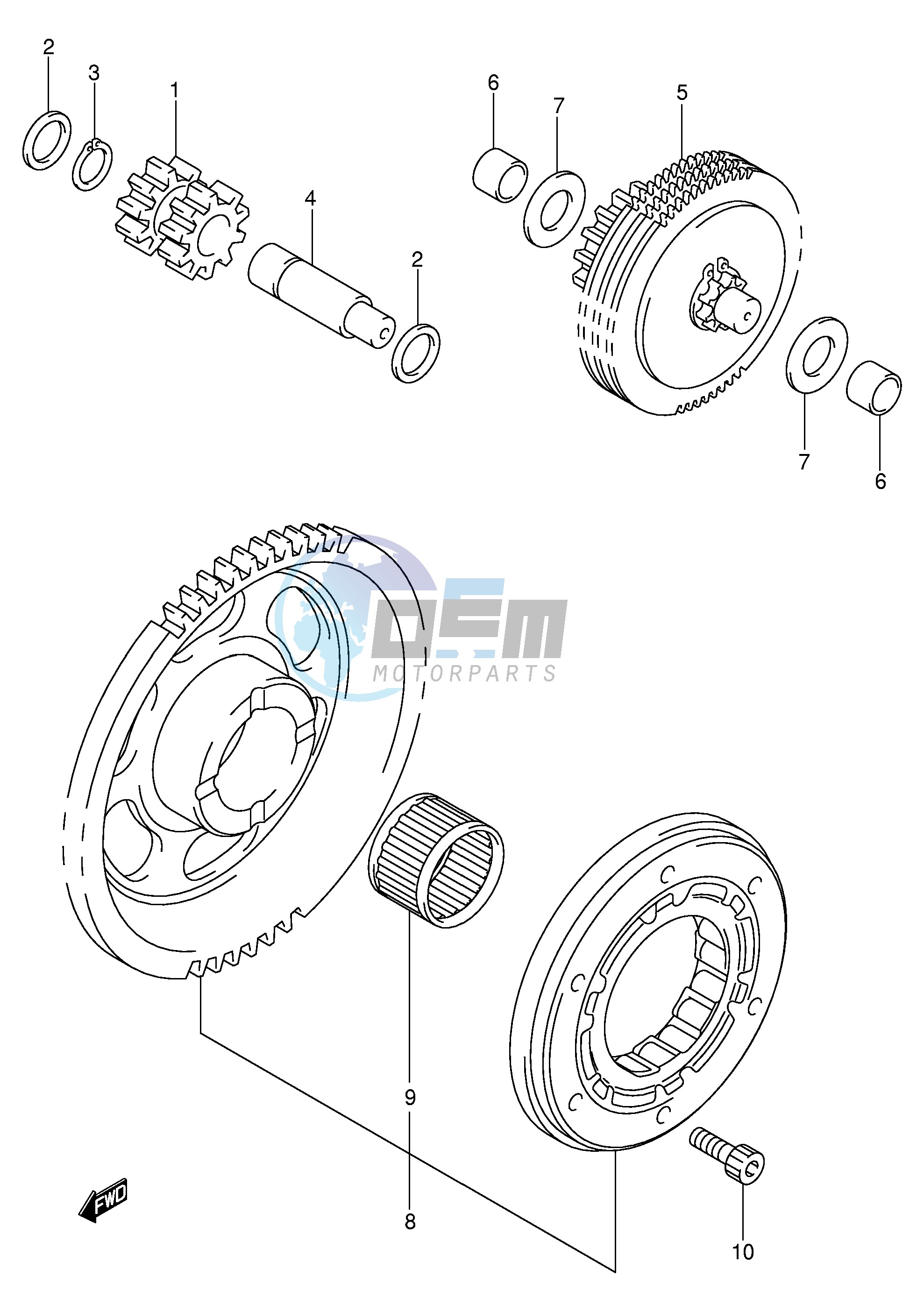 STARTER CLUTCH