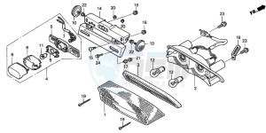 VT600CD2 drawing TAILLIGHT (2)