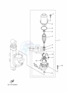 T50L-2010 drawing POWER-TILT-ASSEMBLY-2