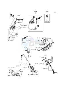 NINJA H2R ZX1000PGF EU drawing Ignition Switch