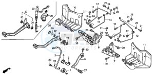 TRX300EX SPORTRAX drawing STEP