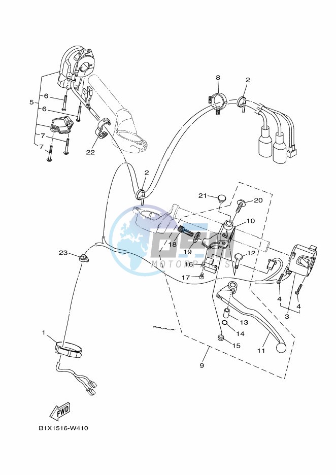 HANDLE SWITCH & LEVER