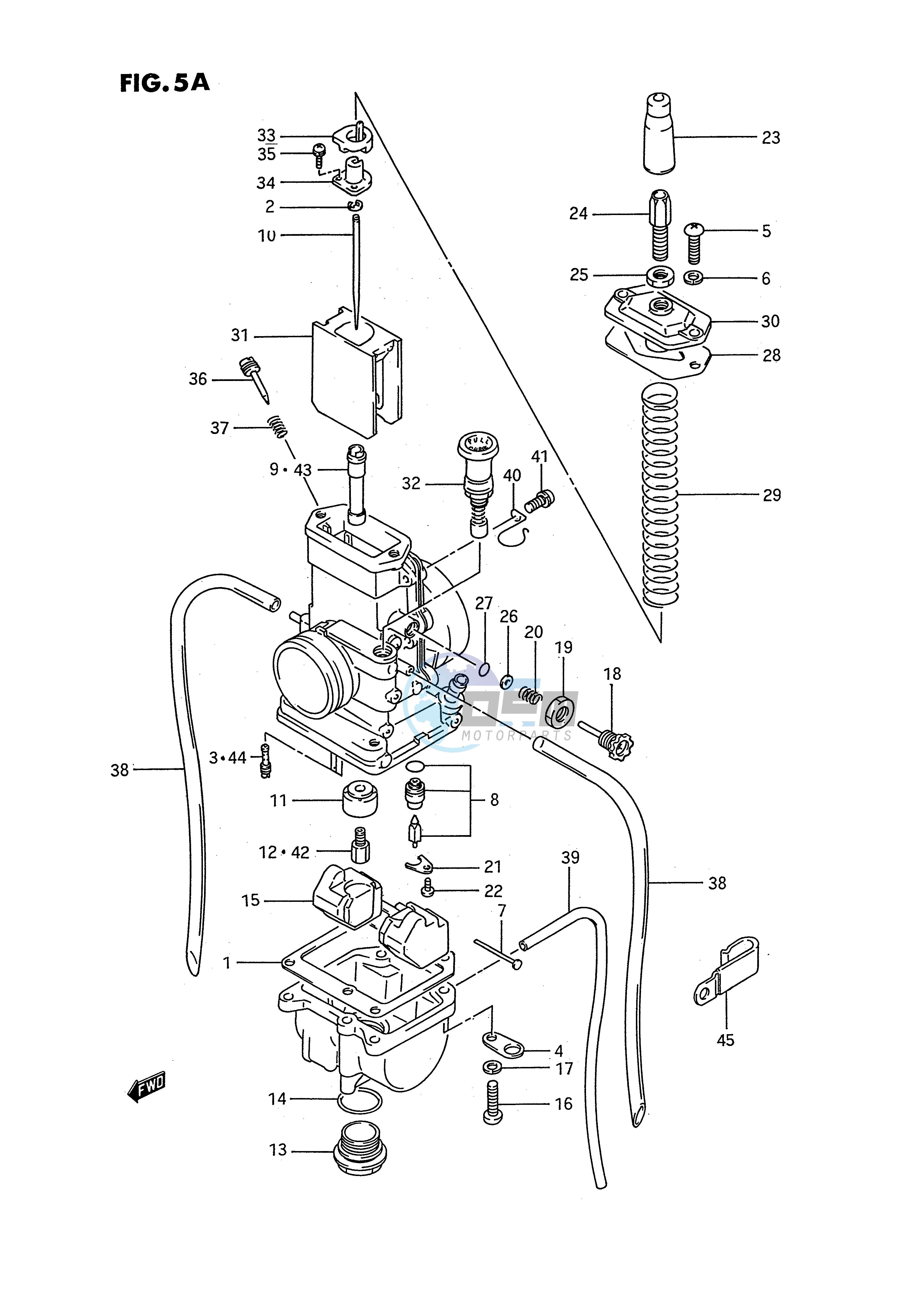 CARBURETOR (MODEL K L M N P R S)