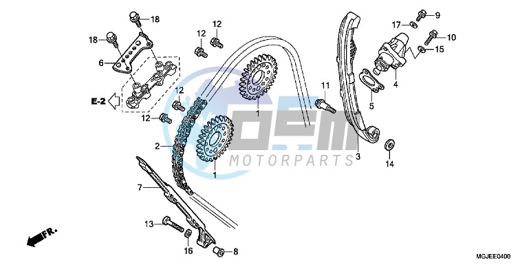 CAM CHAIN/TENSIONER