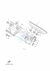 MT-07 MTN690 (BATX) drawing METER