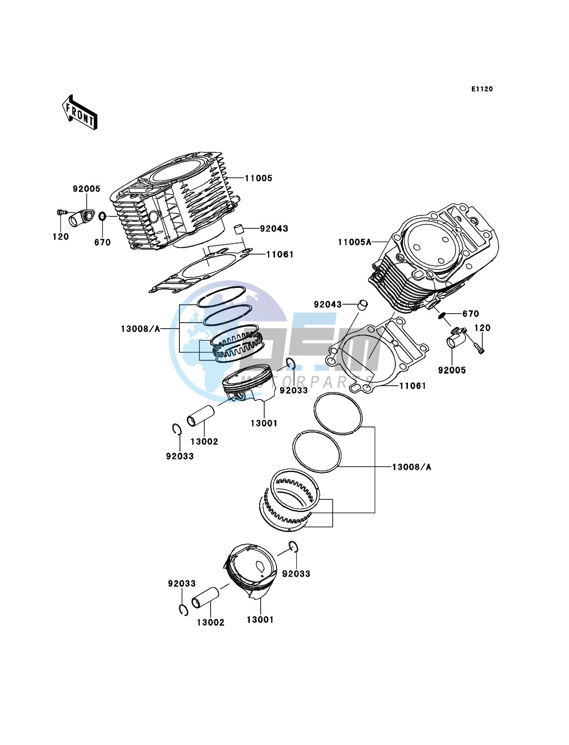 Cylinder/Piston(s)