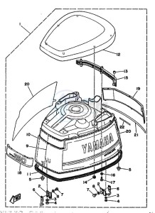 L150CETO drawing FAIRING-UPPER