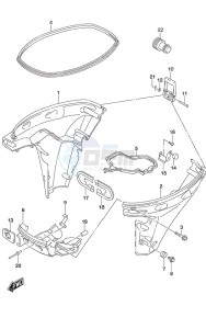 DF 20A drawing Side Cover - Non-Remote Control