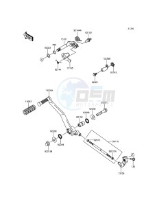 VULCAN 900 CUSTOM VN900CGF GB XX (EU ME A(FRICA) drawing Gear Change Mechanism