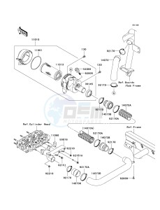 KAF 950 F [MULE 4010 DIESEL 4X4] (F9F-FAF) FAF drawing AIR CLEANER