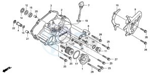 CRF150RB CRF150RB drawing L. CRANKCASE COVER