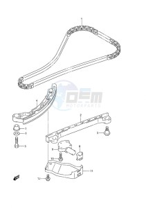 DF 40A drawing Timing Chain