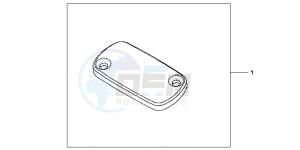 CRF250RC drawing FRONT MASTER CYLINDER CAP