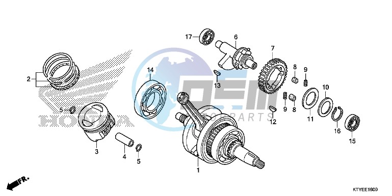 CRANKSHAFT/ PI STON