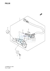 LT-Z400 (E19) drawing PILOT LAMP