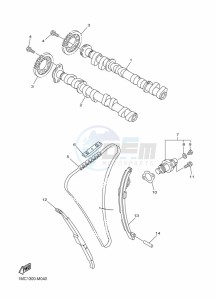 FJR1300D-AS FJR1300AS (B959) drawing CAMSHAFT & CHAIN