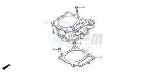 CRF150R CRF150R drawing CYLINDER