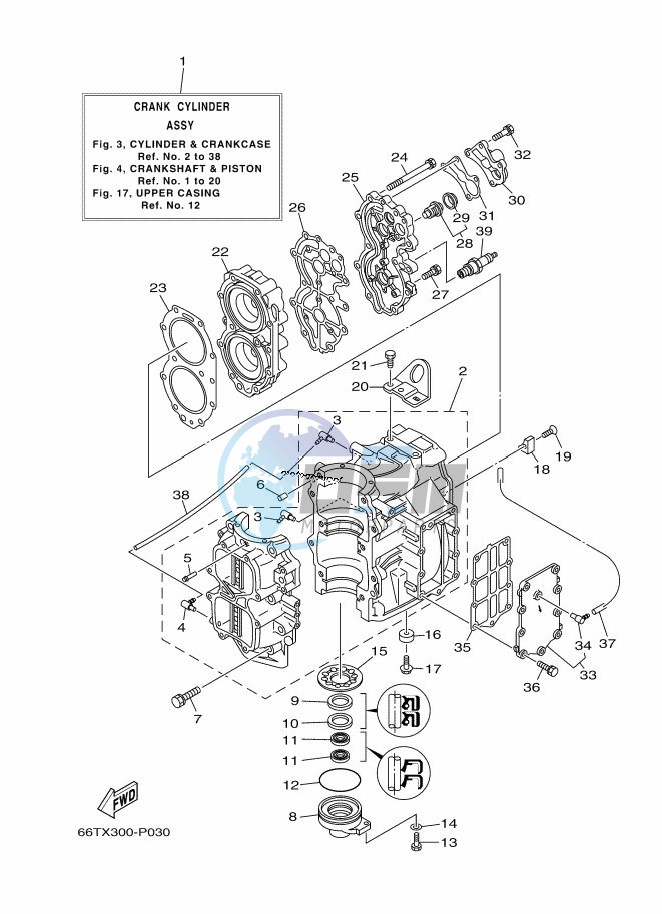 CYLINDER--CRANKCASE