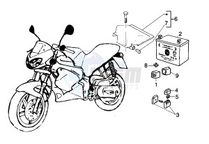 DNA 50 drawing Battery