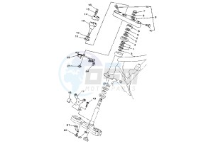 XVS A DRAG STAR CLASSIC 650 drawing STEERING