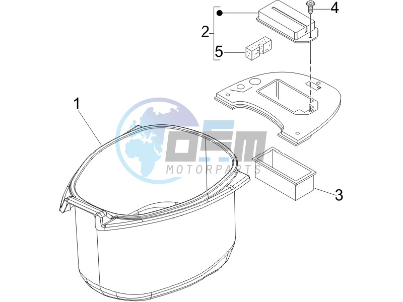 Helmet housing - Undersaddle