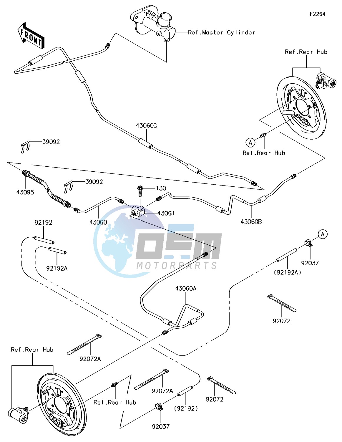 Rear Brake Piping